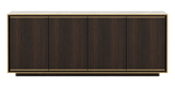 Laskasas Rick Sideboard 200 cm — marble finish, front view
