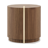 Laskasas Riga Side Table — Walnut Veneer Matte