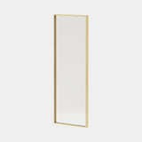 Laskasas Rio Mirror in Gilded Brushed Stainless Steel