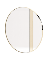 Laskasas Rod Mirror — Gold — transparent background