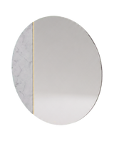 Laskasas Rosane Mirror — Grey Marble — transparent background