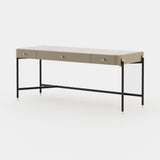 Laskasas Rosie Desk in Beige Grey Lacquer Matte