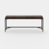 Laskasas Rosie Desk in Smoked Eucalyptus Veneer Matte, second view