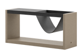 Laskasas Ryan Storage Unit – Beige Grey Lacquer Matte