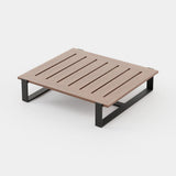 Laskasas Salim Coffee Table in Dark Kambala Wood, fourth view