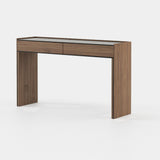 Laskasas Samos Console in Walnut Veneer Matte