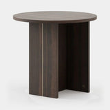 Laskasas Simi Side Table in Smoked Eucalyptus Veneer Matte