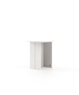 Laskasas Simi Side Table in White