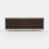 Laskasas Strike Sideboard in Smoked Eucalyptus Veneer Matte, second view
