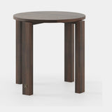 Laskasas Tasos Side Table in Smoked Eucalyptus Veneer Matte