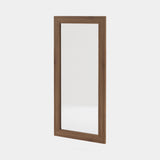Laskasas Texas Mirror in Walnut Veneer Matte