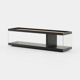 Laskasas Thoreau Storage Unit in Black Lacquer Matte