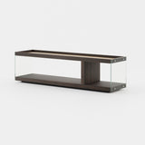 Laskasas Thoreau Storage Unit in Smoked Eucalyptus Veneer Matte