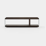 Laskasas Thoreau Storage Unit in Smoked Eucalyptus Veneer Matte, second view