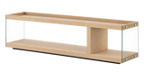 Laskasas Thoreau Storage Unit - Smoked Oak Veneer Matte