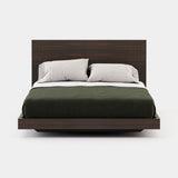 Laskasas Uso Bed in Smoked Eucalyptus Veneer Matte, second view