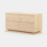 Laskasas Uso Chest of Drawers in Oak Veneer Matte