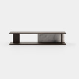 Laskasas Will Storage Unit in Smoked Eucalyptus Veneer Matte, second view