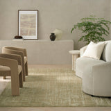 Latitude Green Luxury Rug, available from Touched Interiors UK