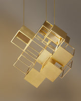 Luminaria Classica Luxury Handmade Solid Brass & Steel Chandelier by Touched Interiors