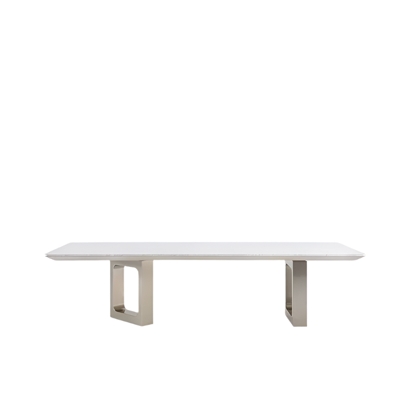 Luxence Moore Dining Table: Elegant & Luxury Marble Top