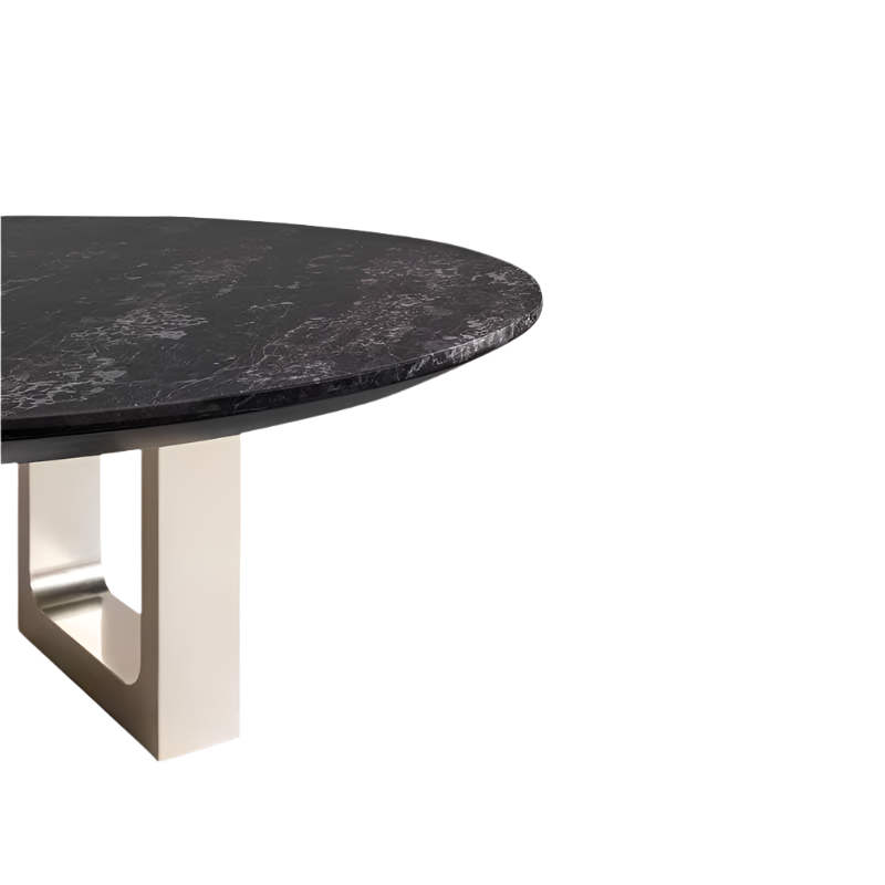 Luxence Moore Dining Table: Elegant & Luxury Marble Top