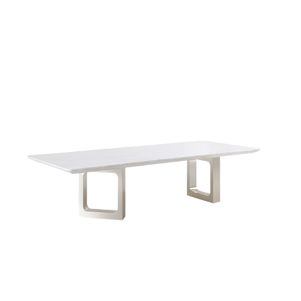 Luxence Moore Dining Table: Elegant & Luxury Marble Top