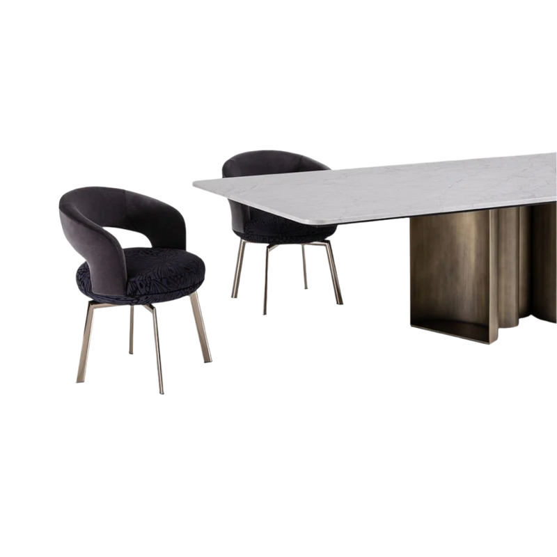 Luxence Pavillon Central Dining Table: Elegant & Contemporary Design