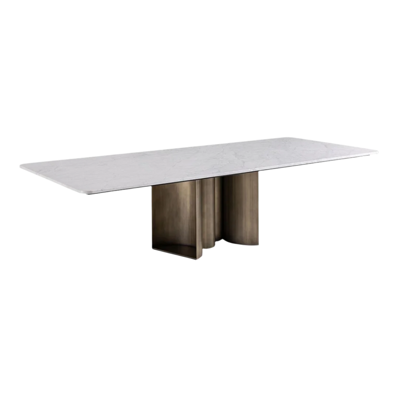 Luxence Pavillon Central Dining Table: Elegant & Contemporary Design