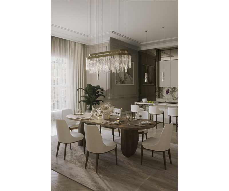 Tifanny Celestial Crystal Chandelier - Bespoke Luxury Lighting