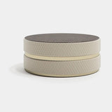 Luxury Upholstered Amaris Coffee Table, alternative angle