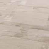 Luxury Viscose Geometric Lattice Rug, texture detail