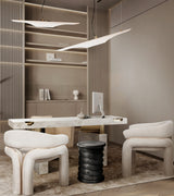 Caffe Latte Macchiato Stool in a room setting