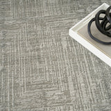 Madison Square Slate Luxury Rug, available from Touched Interiors UK