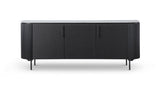 Lantine Marble Buffet - Black Oak