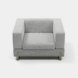 Margon Wide Low Luxury Armchair, alternative angle