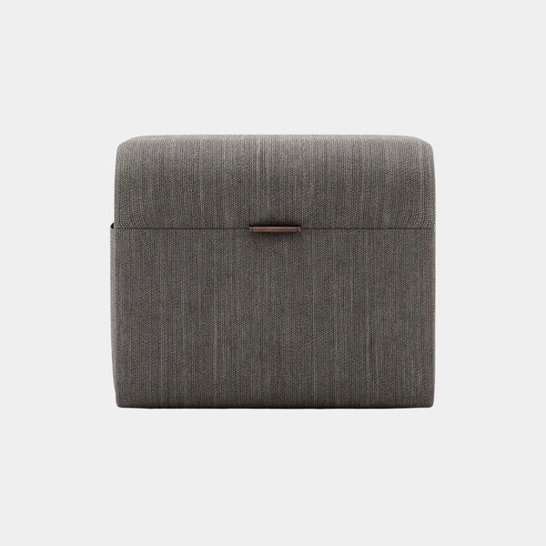Maria Contemporary Pouf with Storage