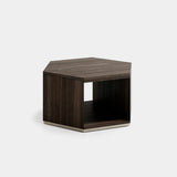 Mercer Metal Base Luxury Side Table, alternative angle