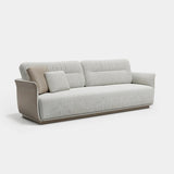 Monceau Wraparound Luxury Sofa: light grey fabric (Cat B), shown as the 3 seater