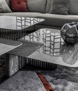Giorgio Collection Moonlight Triple Coffee Table, detail 2