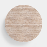 Caffe Latte Napoli Round Dining Table, fourth view