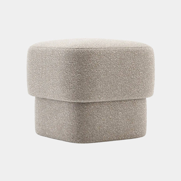 Nata Bouclé Upholstered Pouf