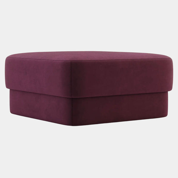 Nata Velvet Upholstered Pouf