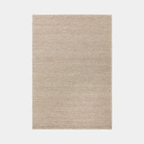 Natural Hand Woven Wool & Viscose Rug, shown in Camel