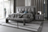 Giorgio Collection Mirage Bedside Table in figured Mowingui, second view