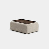 Nimbus Upholstered Base Luxury Coffee Table, alternative angle