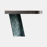 Nuraghe Splayed Leg Marble Luxury Dining Table, detail