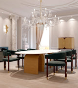 Jetclass Palazzo Dining Table, second styled view