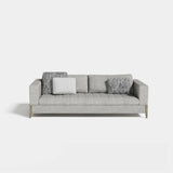 Perla Shell Back Luxury Sofa, 2 Seater (230cm)