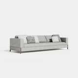Perla Shell Back Luxury Sofa, alternative angle